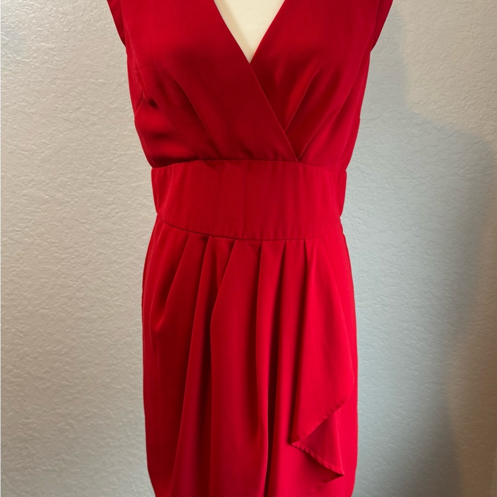 Forever 21 Red Sleeveless Dress
